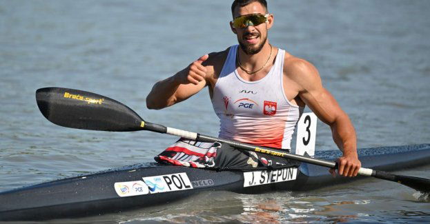 MŚ w kajakarstwie - Jakub Stepun zdobył srebrny medal w K1 200 m