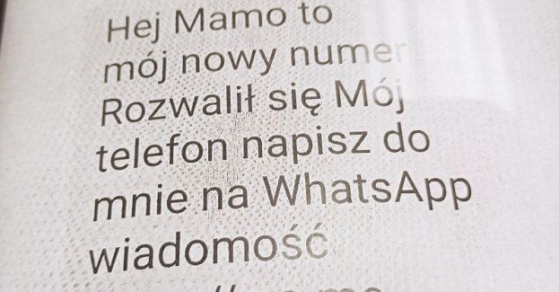 Tato, mamo, zepsuł mi się telefon, to mój nowy numer….. Uważaj! To jest oszustwo