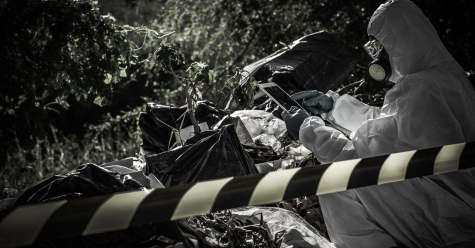 zdjęcie: 21 członków mafii śmieciowej ujętych na nielegalnym wysypisku / v13882909