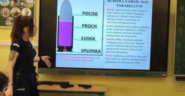 Wstęp do szkolenia strzeleckiego - zajęcia ze stargardzką policjantką