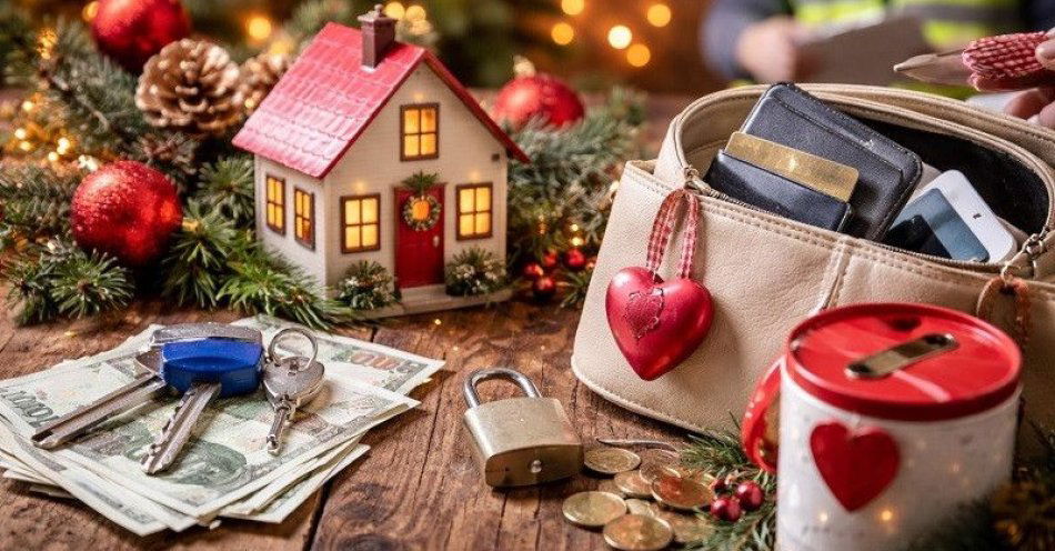 zdjęcie: Bezpieczne święta. Jak ochronić dom i pieniądze / fot. KPP w Tczewie