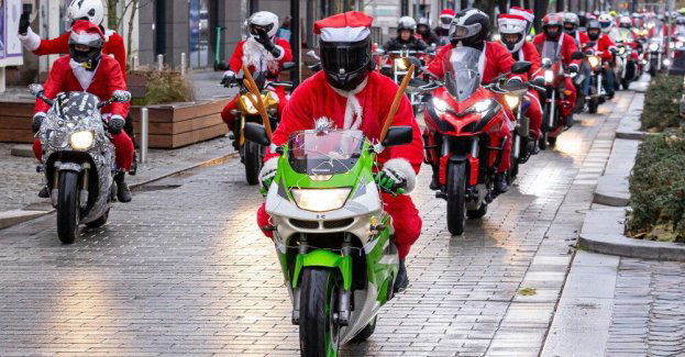 MotoMikołaje przejechali przez Szczecin; przygotowali 1100 paczek dla dzieci