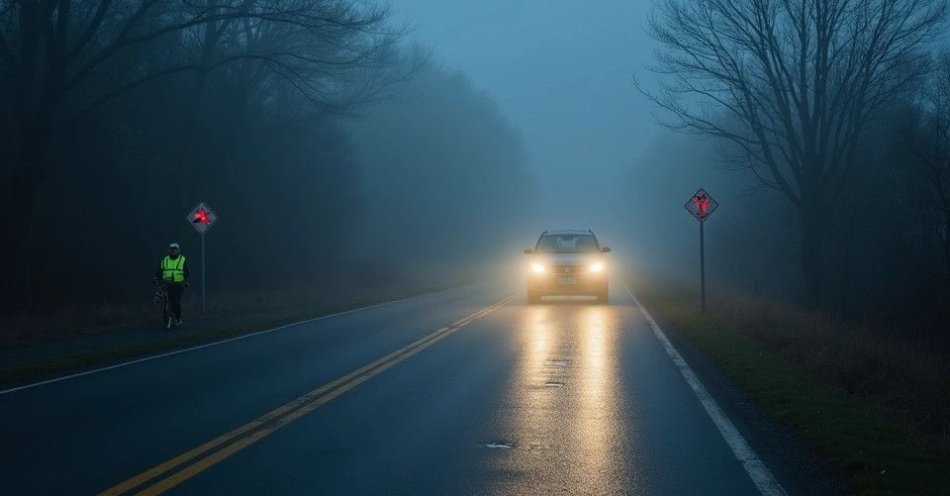 zdjęcie: Gęste mgły ograniczają widoczność Policja apeluje o ostrożność / TM/ przykładowa ilustracja