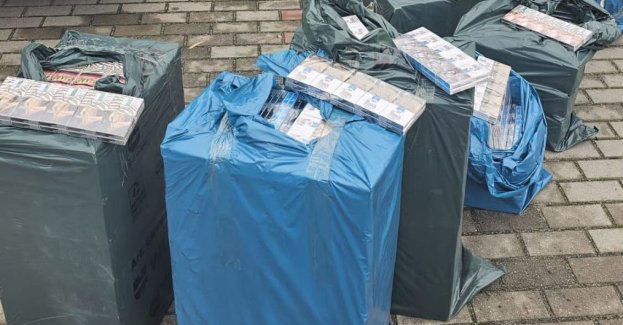 Policja zabezpieczyła ponad 8 900 paczek papierosów bez akcyzy