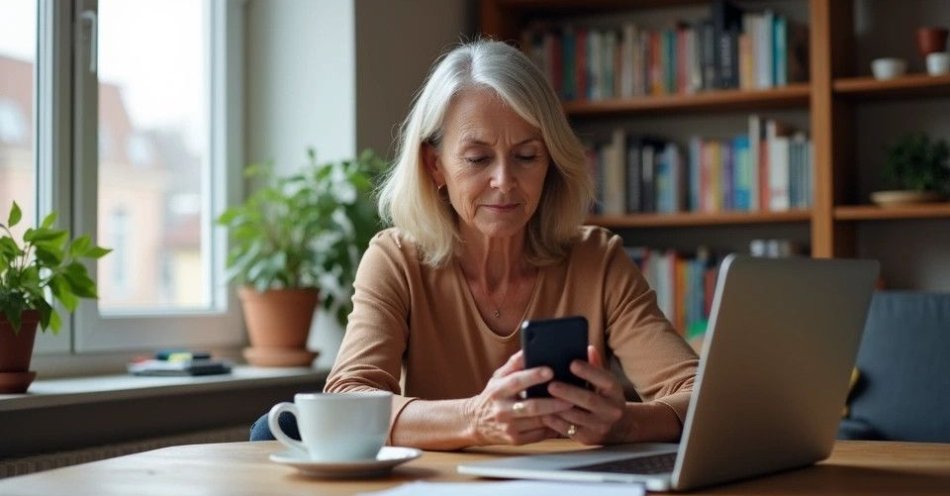 zdjęcie: Uwaga na prośby o kod BLIK w mediach społecznościowych / TM/ przykładowa ilustracja