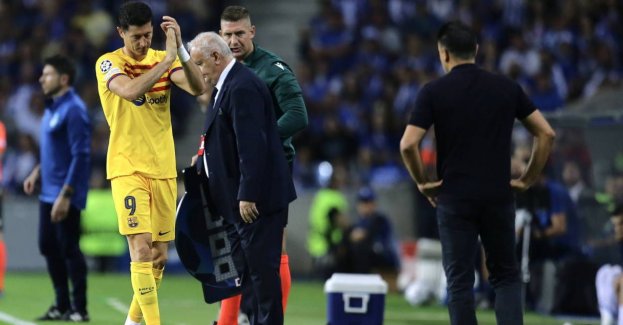 Piłkarska LM - uraz Lewandowskiego i skromne zwycięstwo Barcelony nad FC Porto