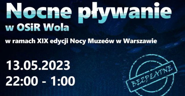 Nocne pływanie na Woli