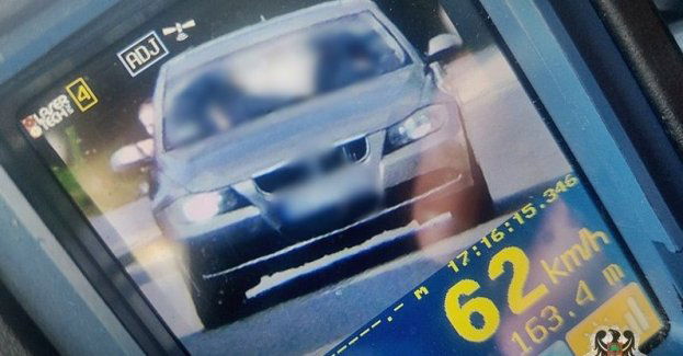 Przekroczył dozwoloną przepisami prędkość, a dodatkowo nie posiadał uprawnień do kierowania pojazdami