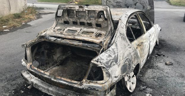 Policja potwierdziła tożsamość osoby ze spalonego samochodu koło Nowego Tomyśla