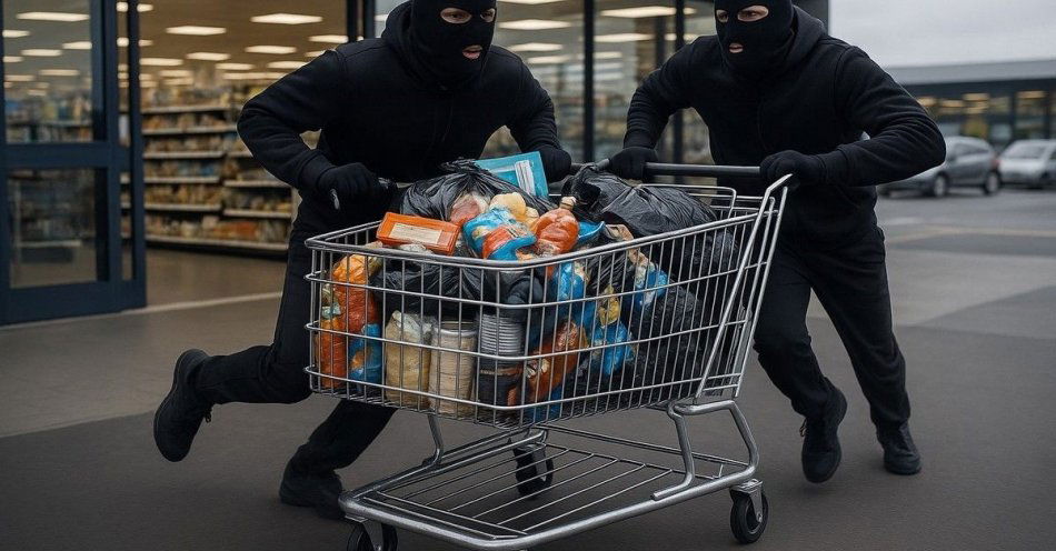 zdjęcie: Dwóch obywateli Słowacji zatrzymanych za kradzież w Nowym Targu / fot. KMP w Nowym Targu