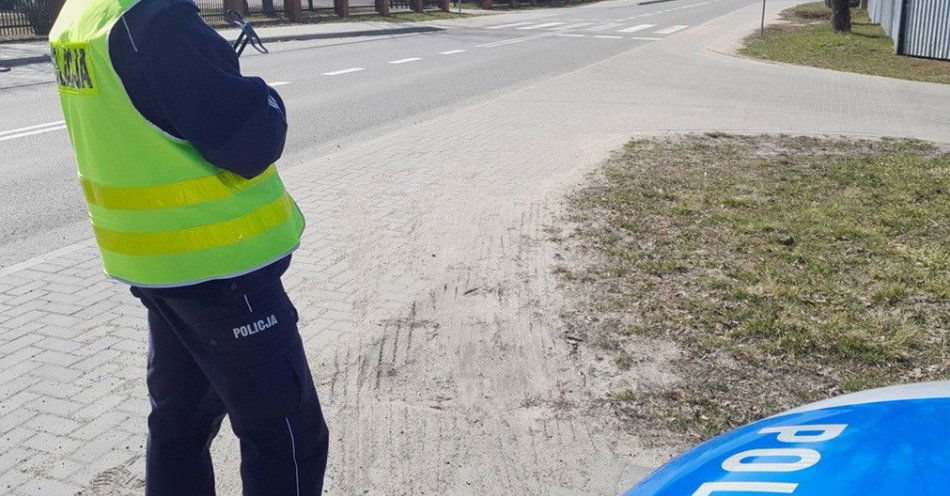 zdjęcie: Akcja Bezpieczny pieszy zwiększa bezpieczeństwo na drogach / fot. KMP Biała Podlaska