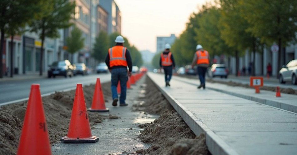 zdjęcie: Rozbudowa wjazdu do Tomaszowa Mazowieckiego. Jest zgoda na budowę / Budowa nowej infrastruktury pieszo-rowerowej w polskim mieście /TMAI
