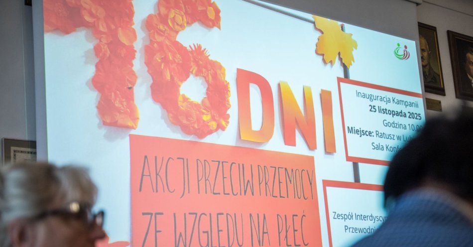 zdjęcie: Pomarańczowy finał lubelskich 16 dni akcji przeciw przemocy ze względu na płeć / fot. nadesłane