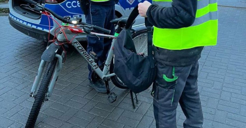 zdjęcie: Żnin: akcja Bezpieczny pieszy ujawniła 53 wykroczenia / fot. KPP w Żninie Policjanci kontrolują pieszych