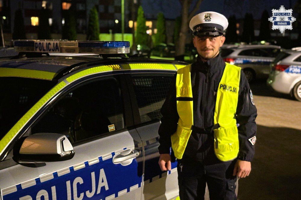 zdjęcie: Policjant po służbie zatrzymał kierowcę z zakazem jazdy / fot. KPP w Kłobucku