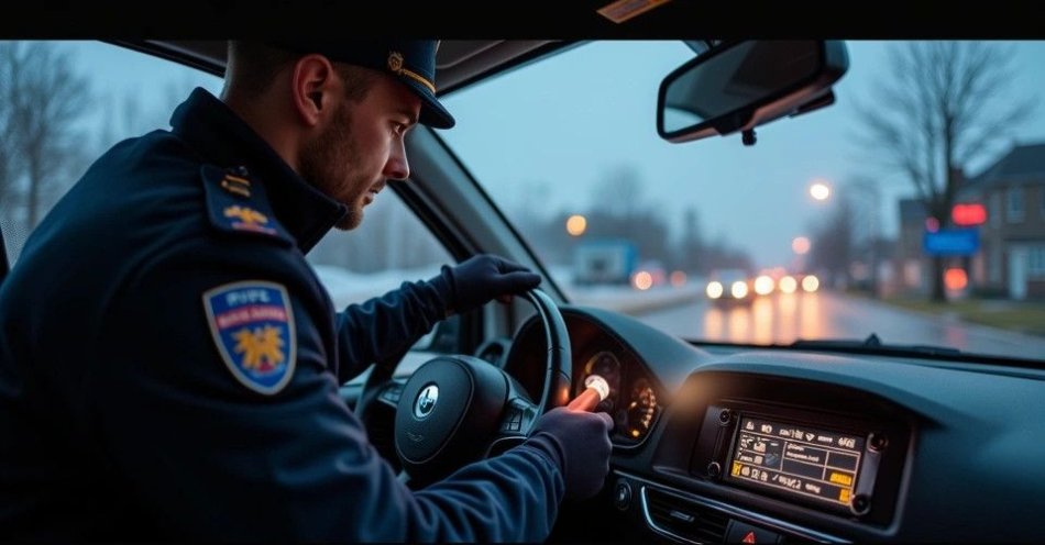 zdjęcie: Bezpłatne sprawdzenie świateł w powiecie bartoszyckim / TM/ przykładowa ilustracja