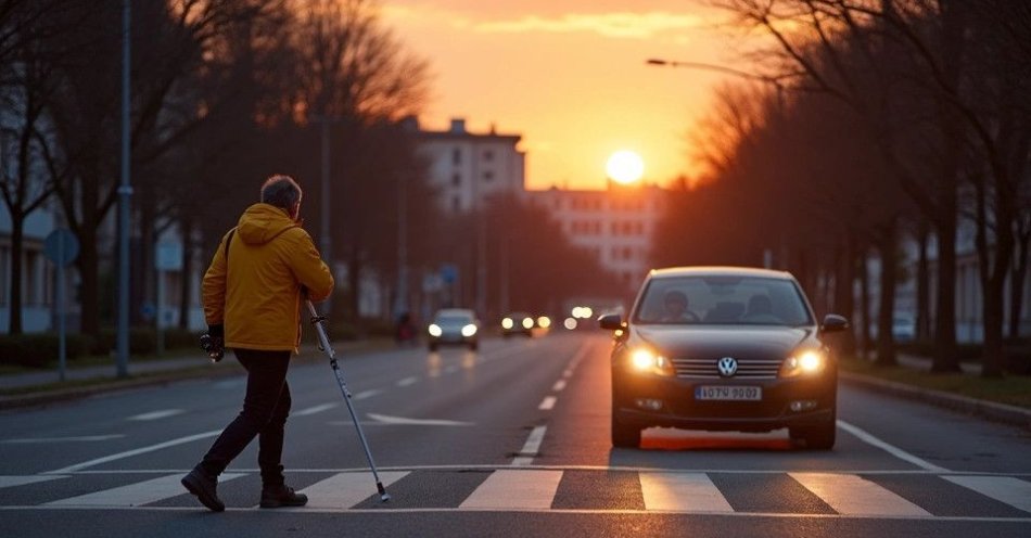 zdjęcie: Jesienią odblaski mogą uratować życie / TM/ przykładowa ilustracja