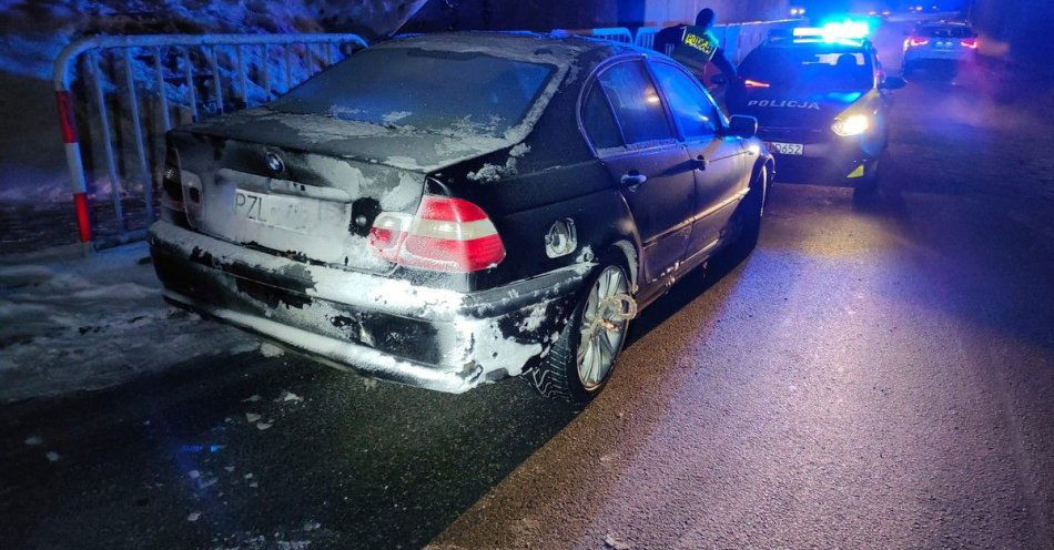 zdjęcie: Korek przed wiaduktem. Dwie kary dla kierowców w Złotowie / fot. KPP Złotów