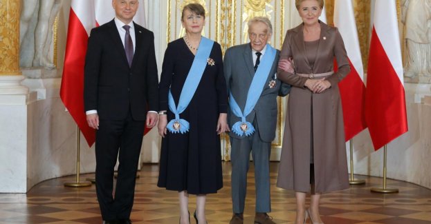 Stanisław Mieczysław Gebhardt i Joanna Maria Wnuk-Nazar odznaczeni Orderem Orła Białego