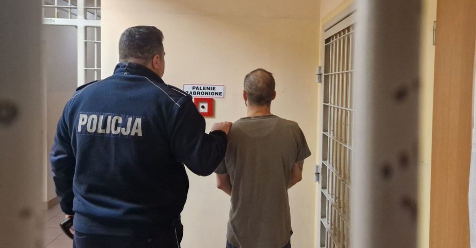 zdjęcie: Złodziej toyoty zatrzymany po kilku godzinach od kradzieży / fot. KPP w Pabianicach