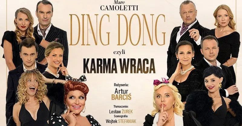 zdjęcie: DING DONG czyli KARMA WRACA - farsa małżeńska z rewanżem! / kupbilecik24.pl / DING DONG czyli KARMA WRACA - farsa małżeńska z rewanżem!