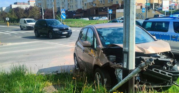 Nieustąpienie pierwszeństwa przyczyną groźnej kolizji