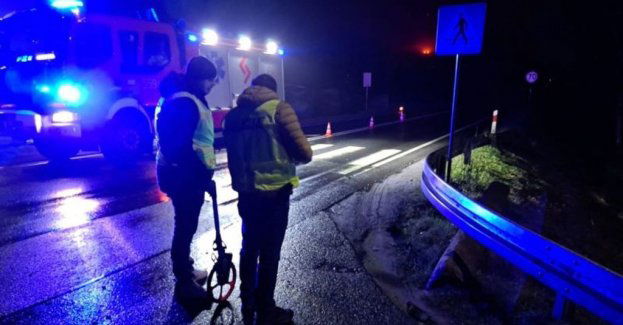 Wypadek w miejscowości Kamionka