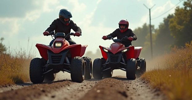 Zderzenie quadów w Ociętych jedna osoba w szpitalu