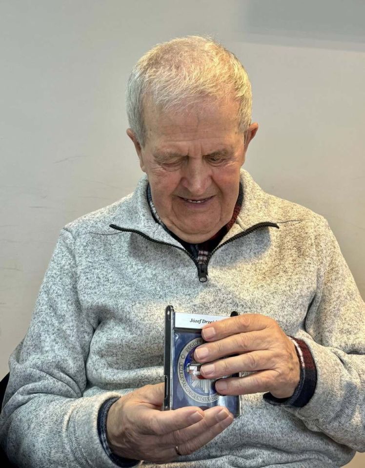 zdjęcie: Spotkanie komendanta z emerytami i rencistami policyjnymi w Pucku / fot. KPP w Pucku
