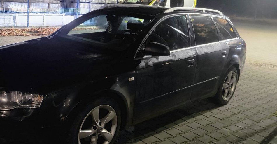 zdjęcie: Kierował audi z ponad 3 promilami zatrzymany w Dąbiu / fot. KPP w Bytowie