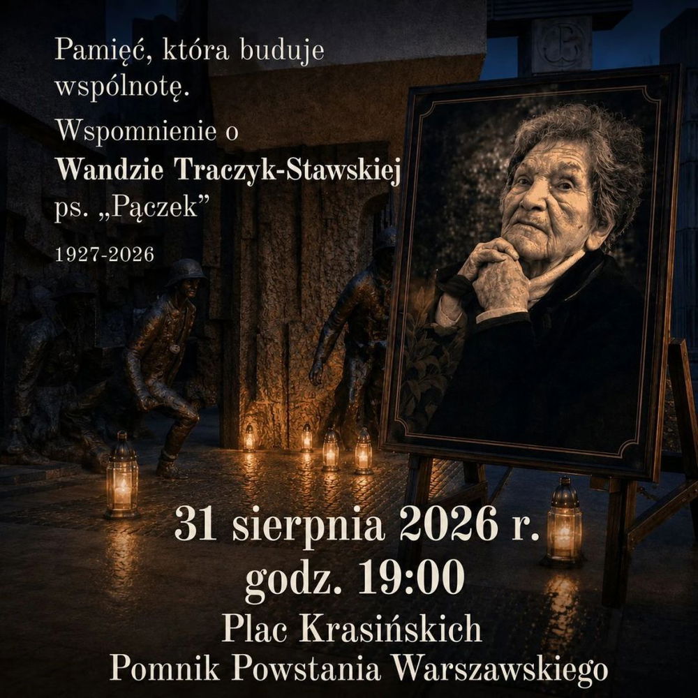 zdjęcie: Pamięć, która buduje wspólnotę - hołd dla Wandy Traczyk-Stawskiej / fot. nadesłane