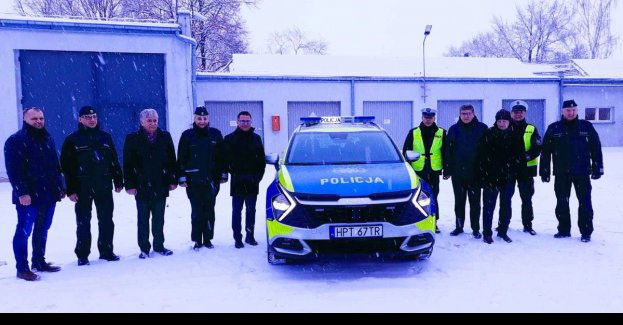 Nowy radiowóz dla kętrzyńskiej drogówki