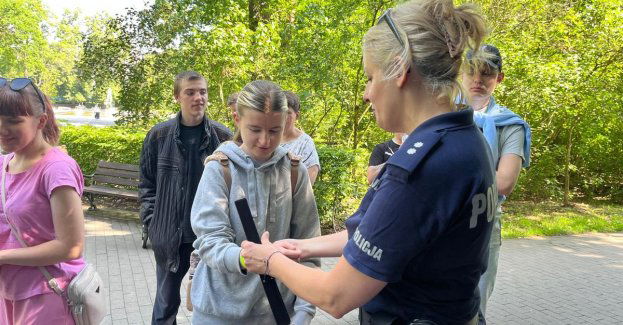 Policyjne atrakcje na festynie Michayland