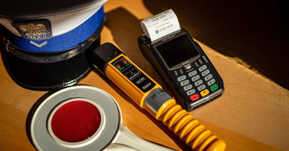 zdjęcie: Ucieczka przed kontrolą w Bełchatowie zakończona zatrzymaniem / fot. KPP w Bełchatowie