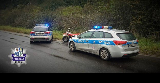 Policyjny pościg za kierującym motocyklem