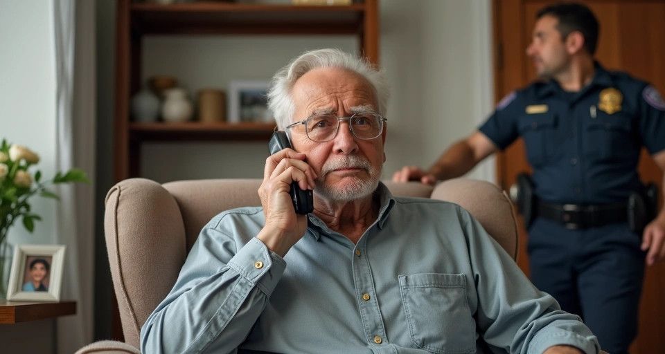 zdjęcie: Policja ostrzega seniorów przed oszustwami telefonicznymi / TM/ przykładowa ilustracja