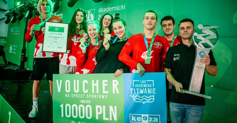 zdjęcie: AZS AWF Katowice pierwszym zwycięzcą Ligi Akademickiej AZS! Świetny finisz w Krakowie! / fot. Kamil Rojek