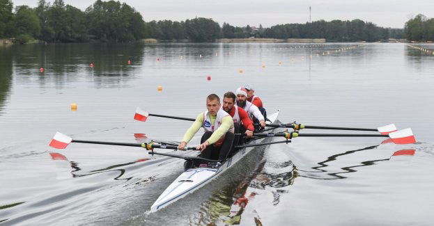 Wioślarscy mistrzowie świata trenują w COS w Wałczu