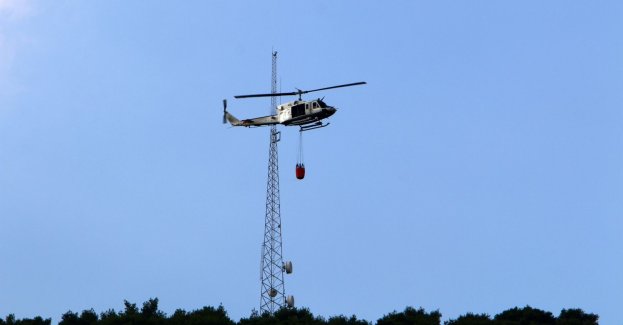 Nocna akcja z udziałem śmigłowców w Nysie (aktl.)