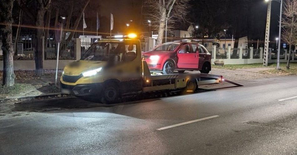 zdjęcie: Niesprawne oświetlenie ujawniło kierowcę pod wpływem narkotyków / fot. KPP w Tczewie