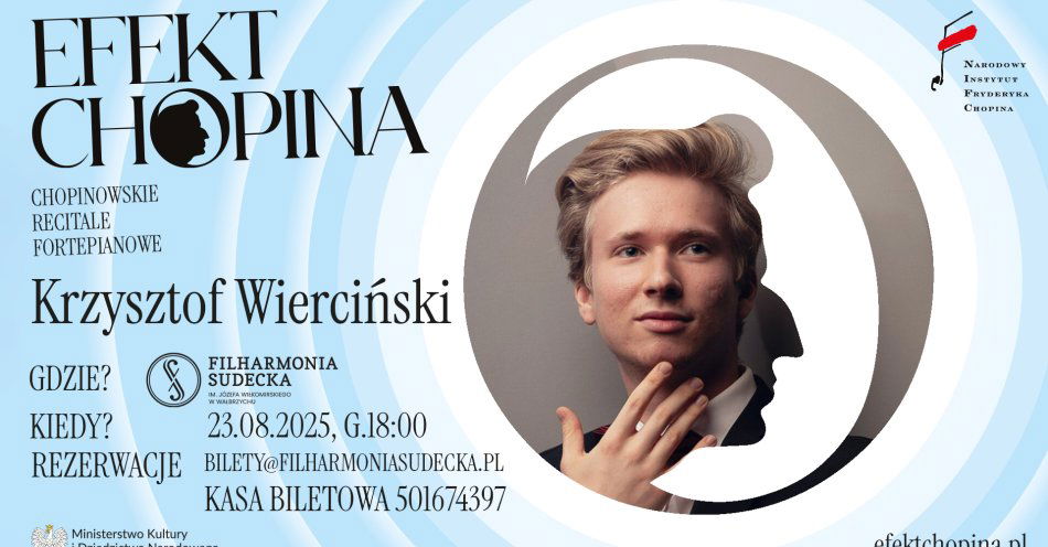 zdjęcie: Filharmonia Sudecka zaprasza na Chopinowskie Recitale Fortepianowe / fot. nadesłane