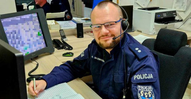 Dyżurny pomógł nastolatkowi