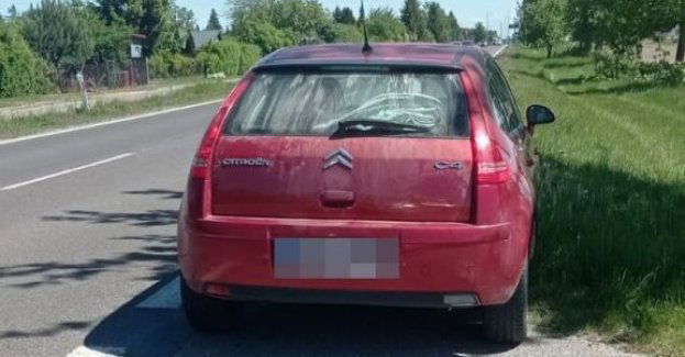 Dzięki zgłoszeniu policjanta na wolnym zatrzymany został pijany kierowca