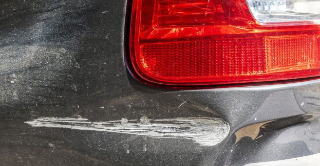 Porysował samochód, bo jego zdaniem był źle zaparkowany