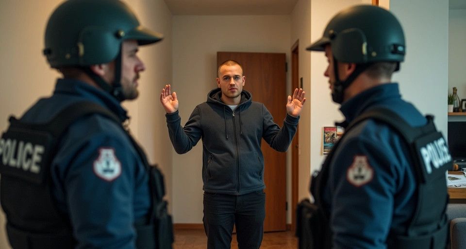 zdjęcie: Wpadł poszukiwany ENA za narkotyki i niebezpieczne narzędzie / TM/ przykładowa ilustracja