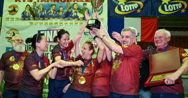 LM tenisistek stołowych - triumf KTS Enea Siarkopolu