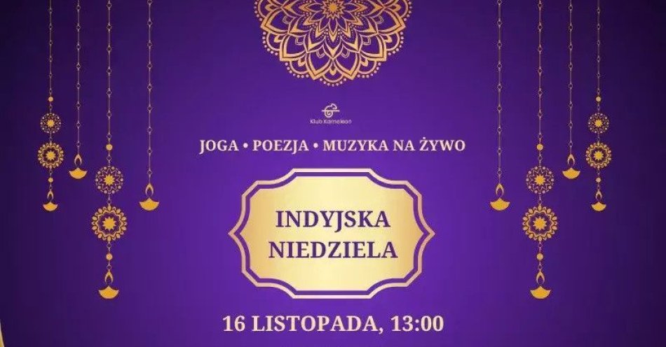 zdjęcie: Indyjska Niedziela! / kupbilecik24.pl / Indyjska Niedziela!