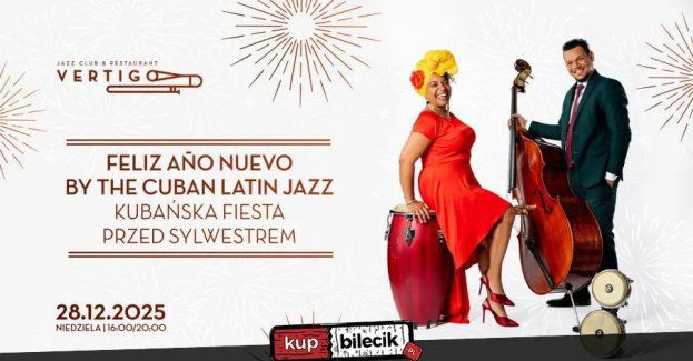 Vertigo Presents: Feliz Año Nuevo by The Cuban Latin Jazz