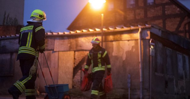 Pożar w kotłowni domu mieszkalnego