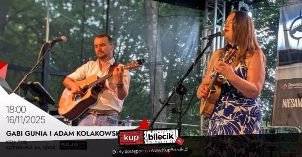 Gabi Gunia i Adam Kołakowski - koncert (piosenka emocjonalna)